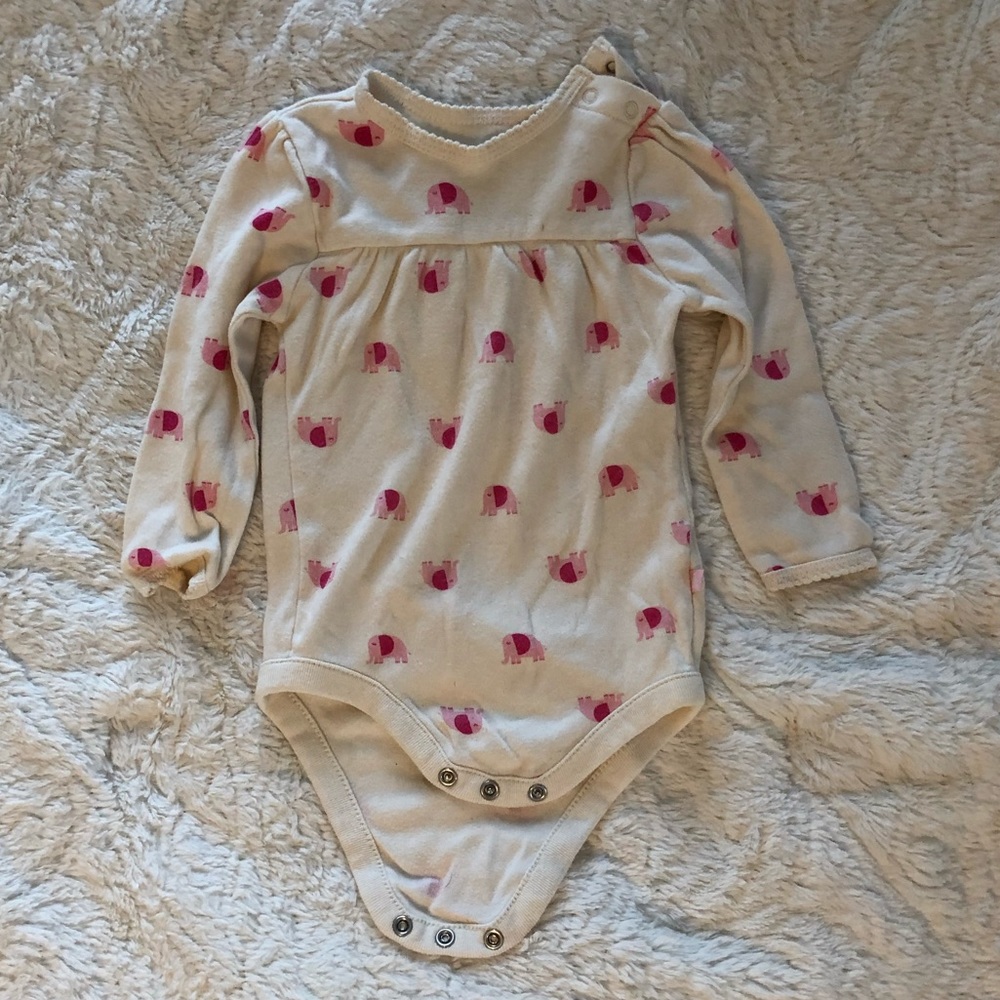 Baby GAP elephant onesie